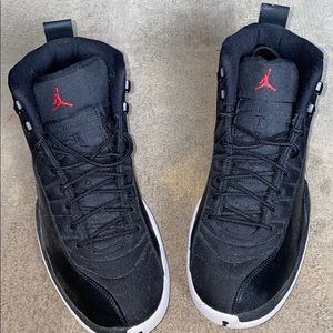Air Jordan 12 Retro Black Nylons